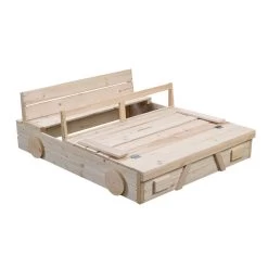 Houten Zandbak Blank - Auto