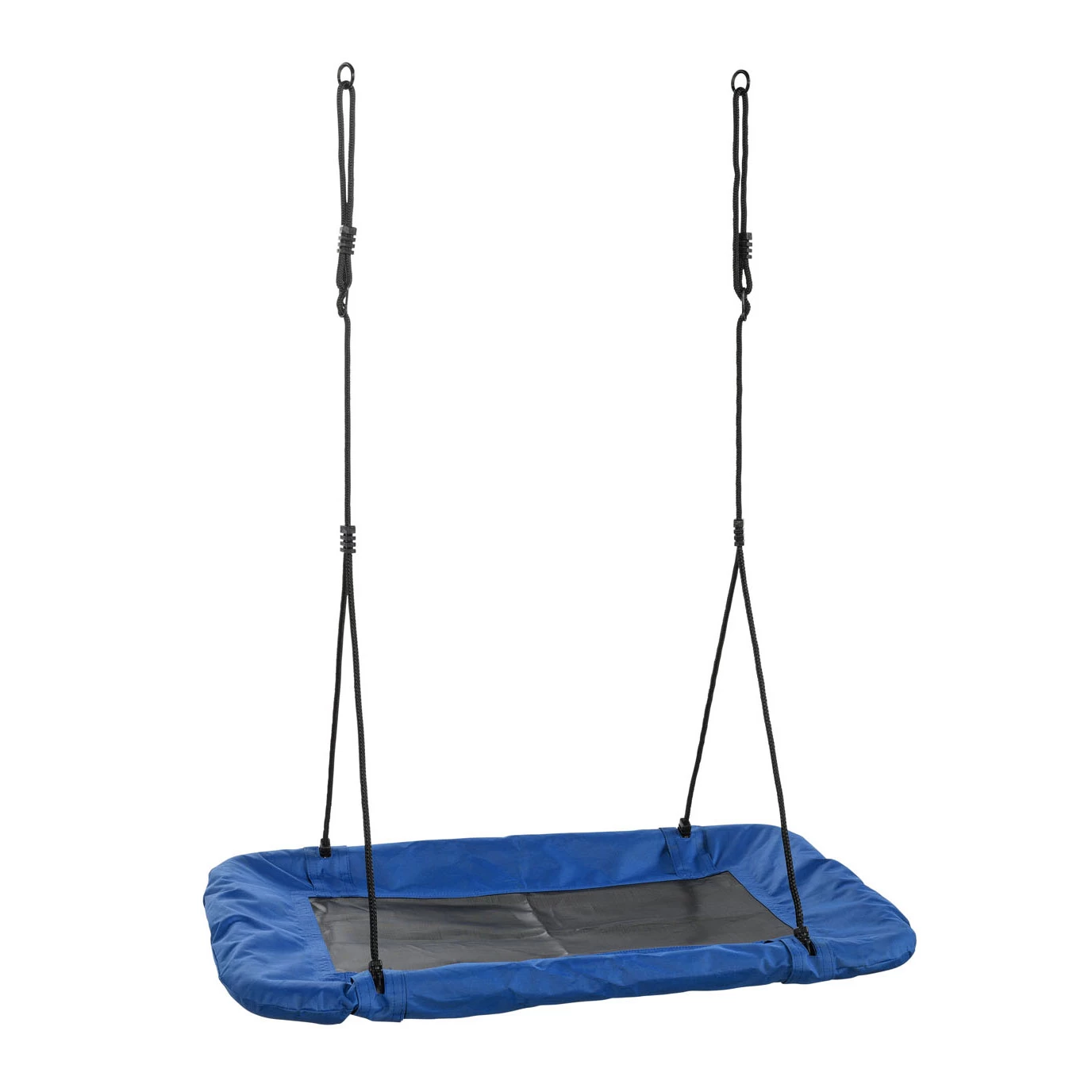 Nestschommel Blauw Canvas Rechthoekig, 98cm 4 Nestschommel Blauw Canvas Rechthoekig, 98cm - Afbeelding 2