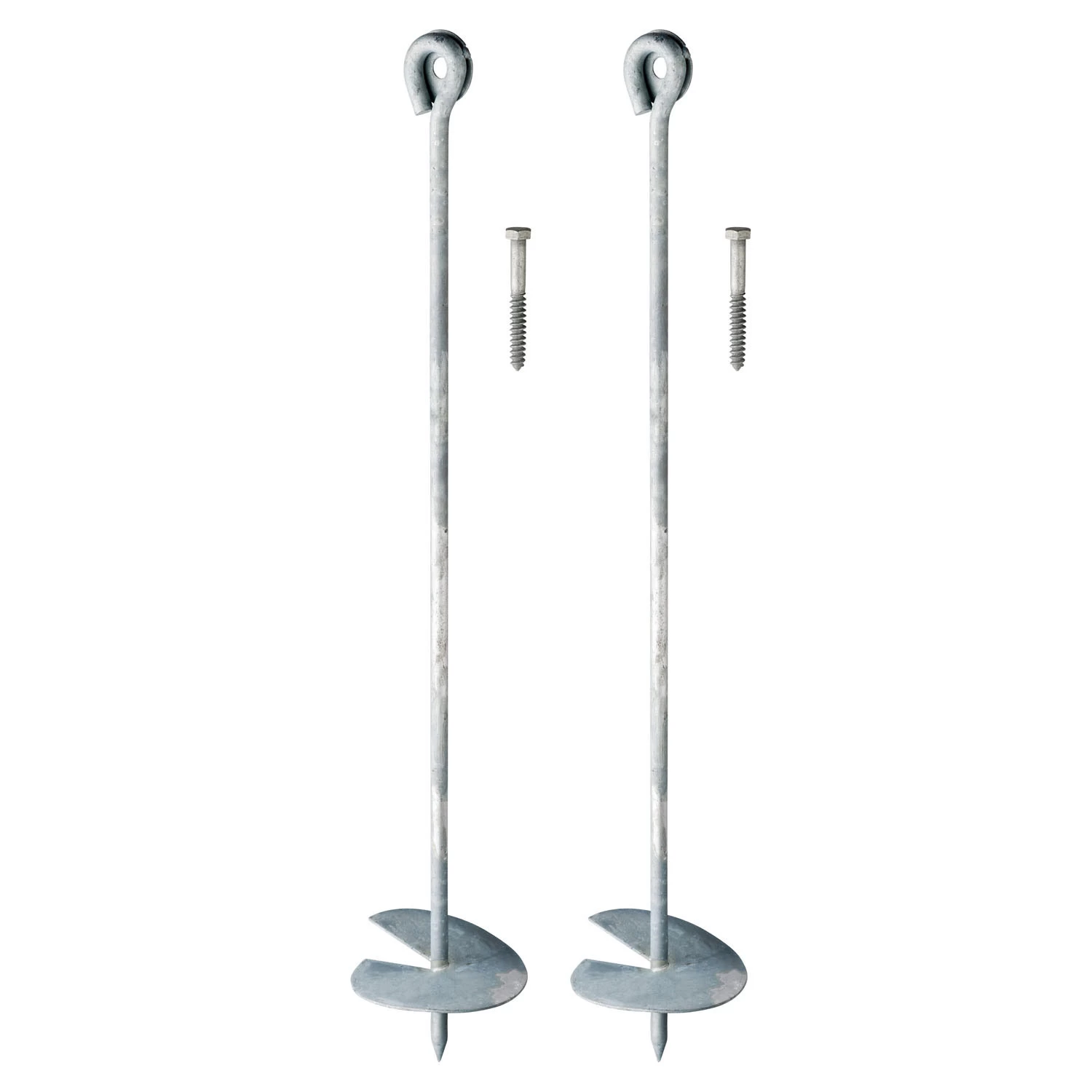 Grondanker Metaal 50cm, 2st. 3 Grondanker Metaal 50cm, 2st.