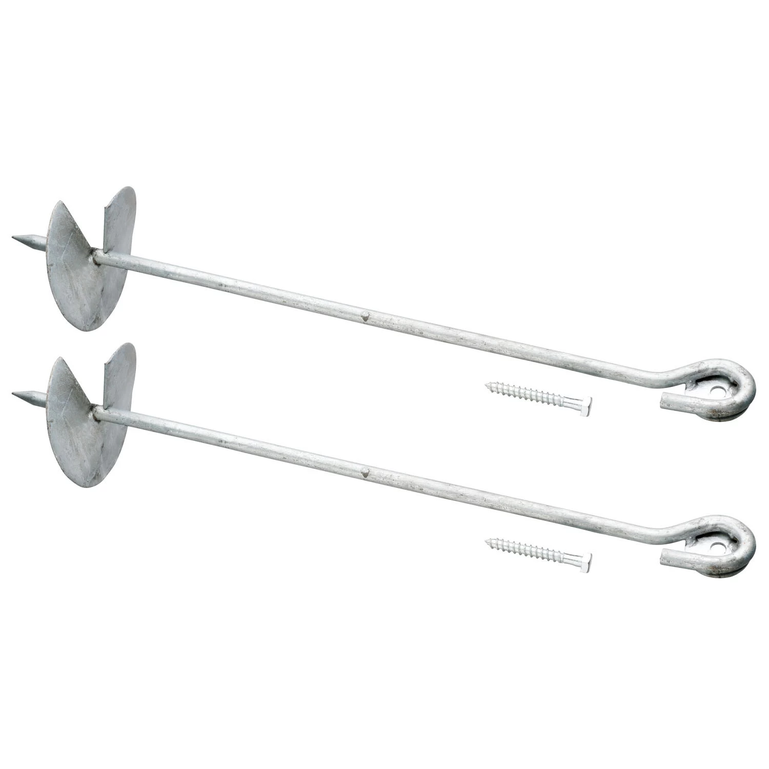 Grondanker Metaal 50cm, 2st. 4 Grondanker Metaal 50cm, 2st. - Afbeelding 2