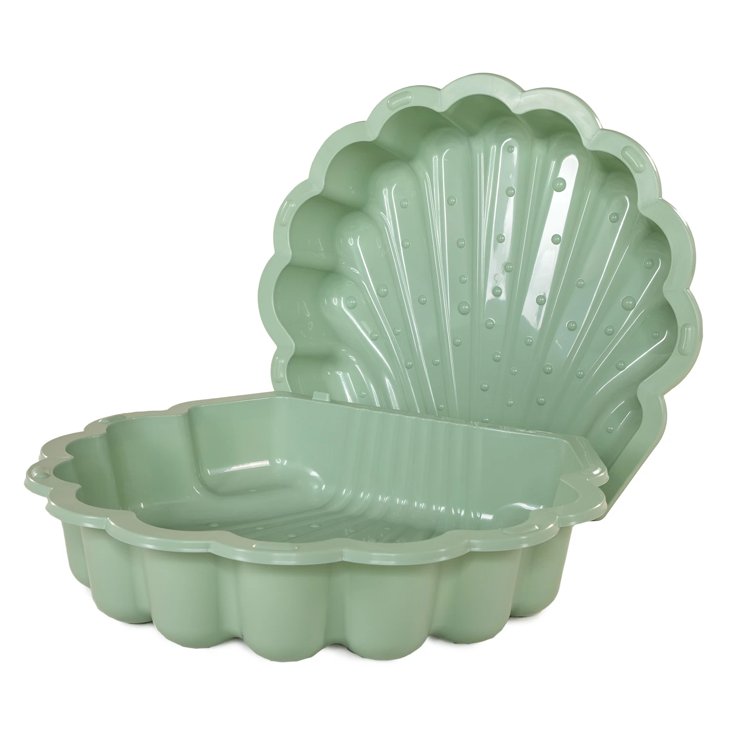 Zand- En Waterschelp Pastelgroen, 2dlg. 3 Zand- En Waterschelp Pastelgroen, 2dlg.
