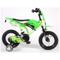 Volare Motobike Fiets - 12 Inch - Groen 14 Volare Motobike Fiets - 12 Inch - Groen -Buitenspeelgoed 1050601c
