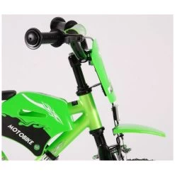 Volare Motobike Fiets - 12 Inch - Groen 18 Volare Motobike Fiets - 12 Inch - Groen -Buitenspeelgoed 1050601g