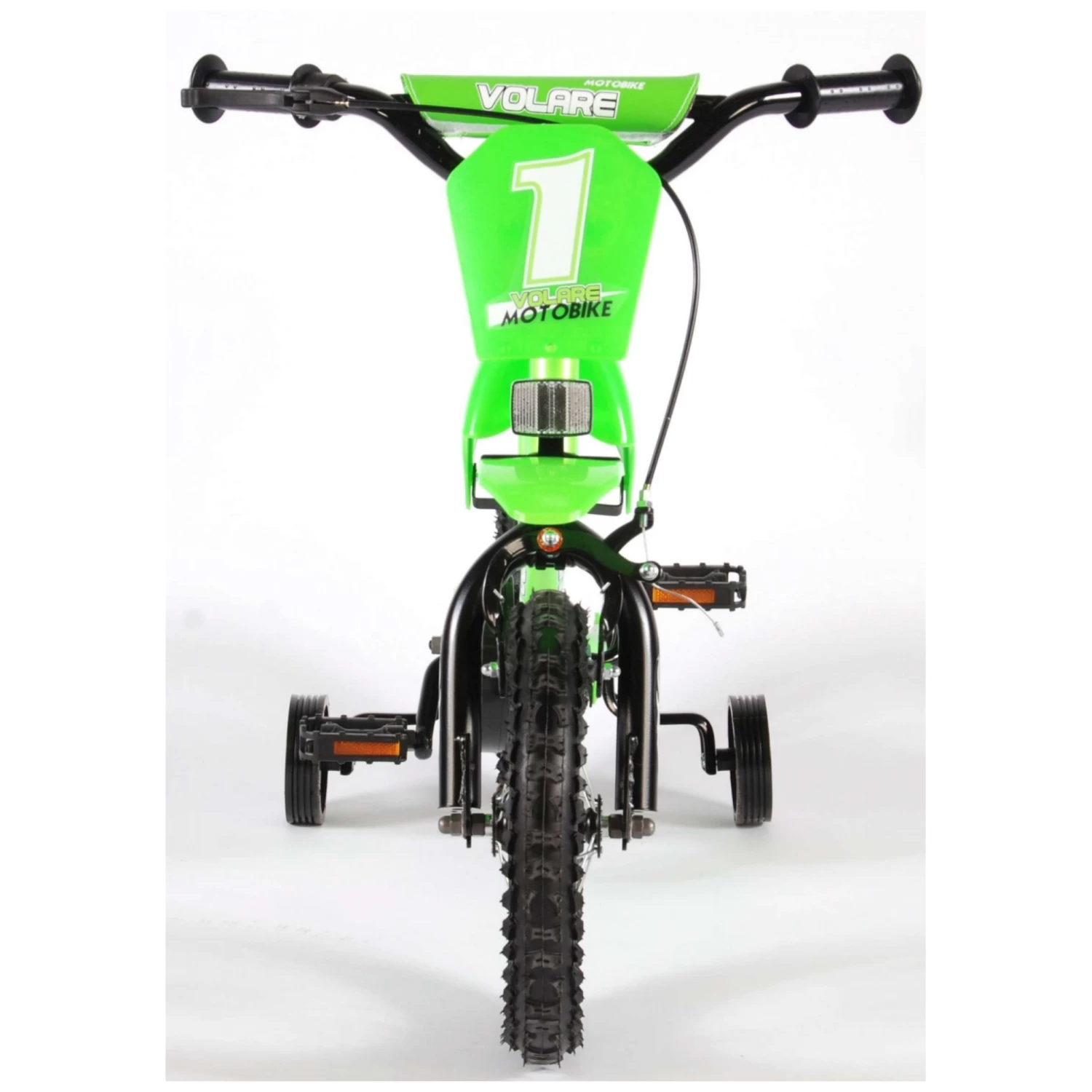 Volare Motobike Fiets - 12 Inch - Groen 12 Volare Motobike Fiets - 12 Inch - Groen - Afbeelding 10