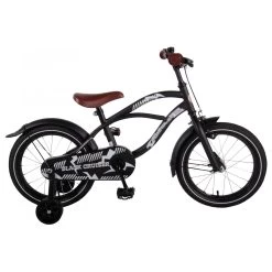 Volare Black Cruiser Fiets - 16 Inch - Zwart -Buitenspeelgoed 1050610j