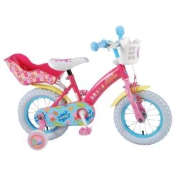 Volare Peppa Pig Fiets - 12 Inch - Roze