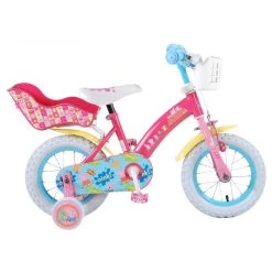 Volare Peppa Pig Fiets - 12 Inch - Roze -Buitenspeelgoed 1050627c