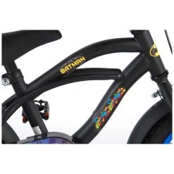 Volare Batman Fiets - 12 Inch - Zwart -Buitenspeelgoed 1050632g