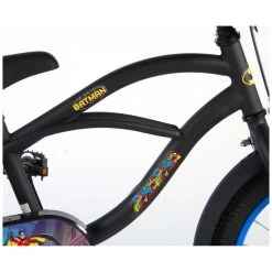 Volare Batman Fiets - 16 Inch - Zwart -Buitenspeelgoed 1050634g
