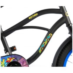 Volare Batman Fiets - 18 Inch - Zwart -Buitenspeelgoed 1050638g