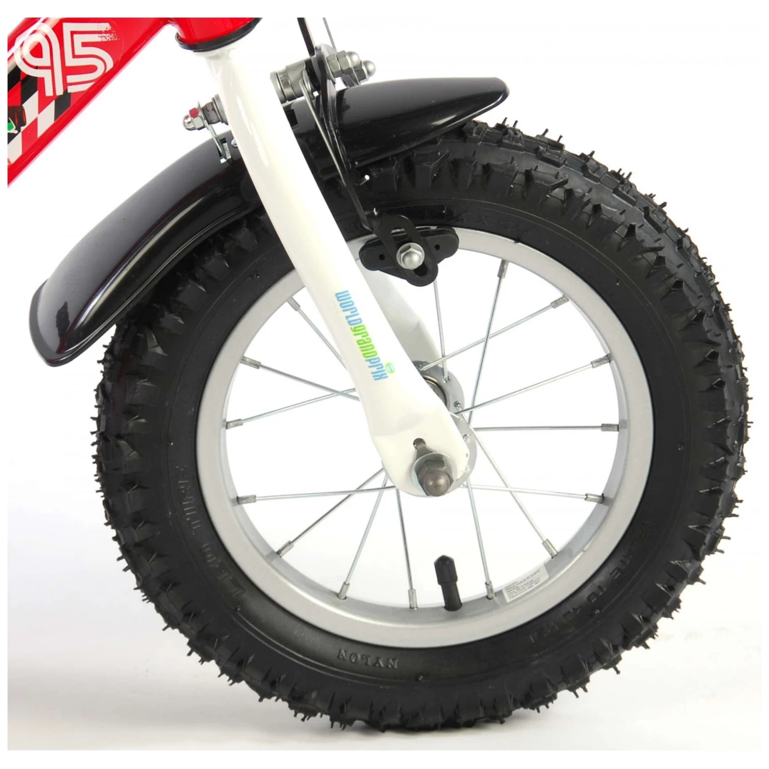 Volare Disney Cars Fiets - 12 Inch - Rood 6 Volare Disney Cars Fiets - 12 Inch - Rood - Afbeelding 4