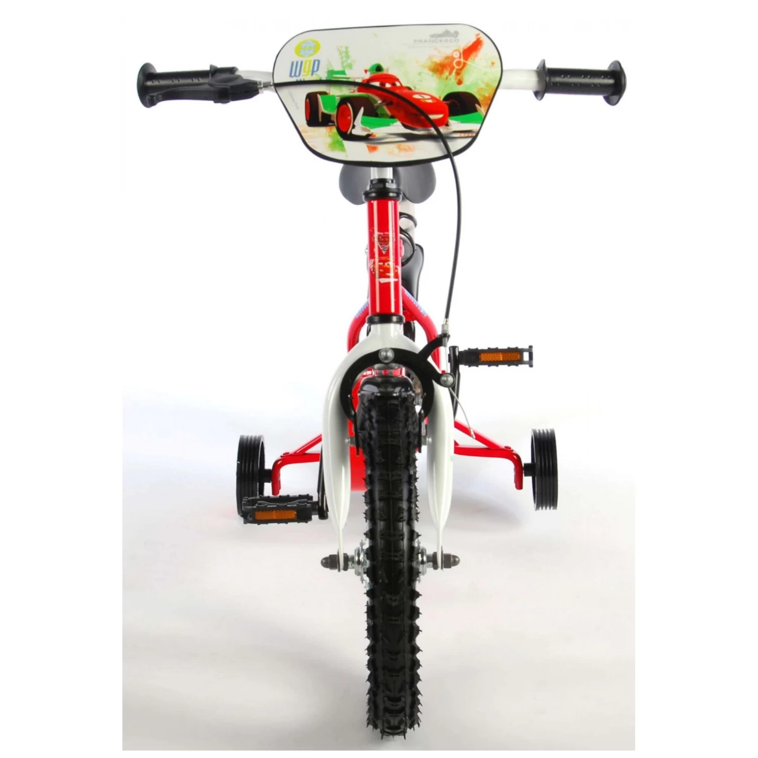 Volare Disney Cars Fiets - 14 Inch - Rood 12 Volare Disney Cars Fiets - 14 Inch - Rood - Afbeelding 10