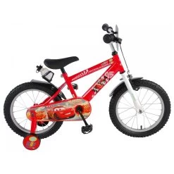 Volare Disney Cars Fiets - 16 Inch - Rood -Buitenspeelgoed 1050641c