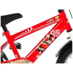 Volare Disney Cars Fiets - 16 Inch - Rood -Buitenspeelgoed 1050641g