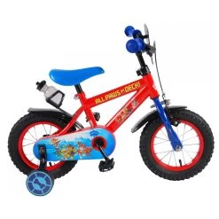 Volare PAW Patrol Fiets - 12 Inch - Rood/Blauw -Buitenspeelgoed 1050643c