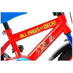 Volare PAW Patrol Fiets - 12 Inch - Rood/Blauw -Buitenspeelgoed 1050643g