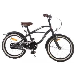 Volare Black Cruiser Fiets - 18 Inch - Zwart