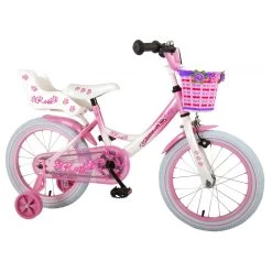 Volare Rose Fiets - 16 Inch - Roze Wit