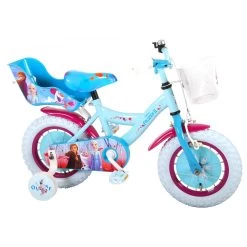 Volare Disney Frozen 2 Fiets - 12 Inch - Blauw/Paars