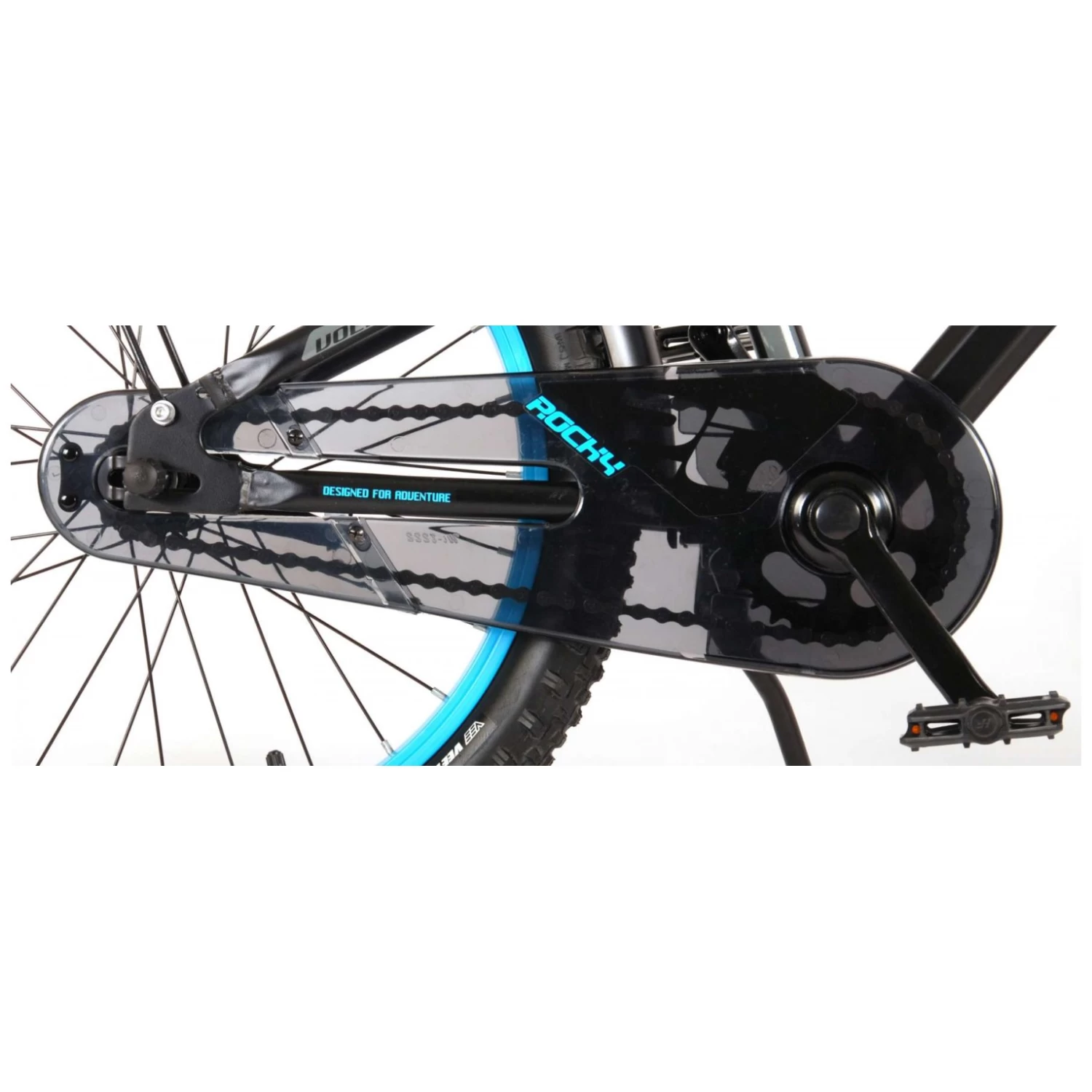 Volare Rocky Fiets - 20 Inch - Zwart 8 Volare Rocky Fiets - 20 Inch - Zwart - Afbeelding 6