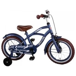 Volare Blue Cruiser Fiets - 14 Inch - Blauw -Buitenspeelgoed 1050785b