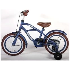 Volare Blue Cruiser Fiets - 14 Inch - Blauw -Buitenspeelgoed 1050785d