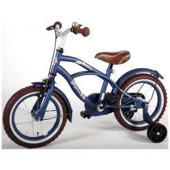 Volare Blue Cruiser Fiets - 14 Inch - Blauw -Buitenspeelgoed 1050785e