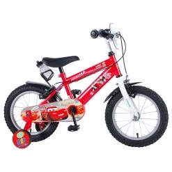 Volare Disney Cars Fiets - 14 Inch - Rood - 2 Handremmen