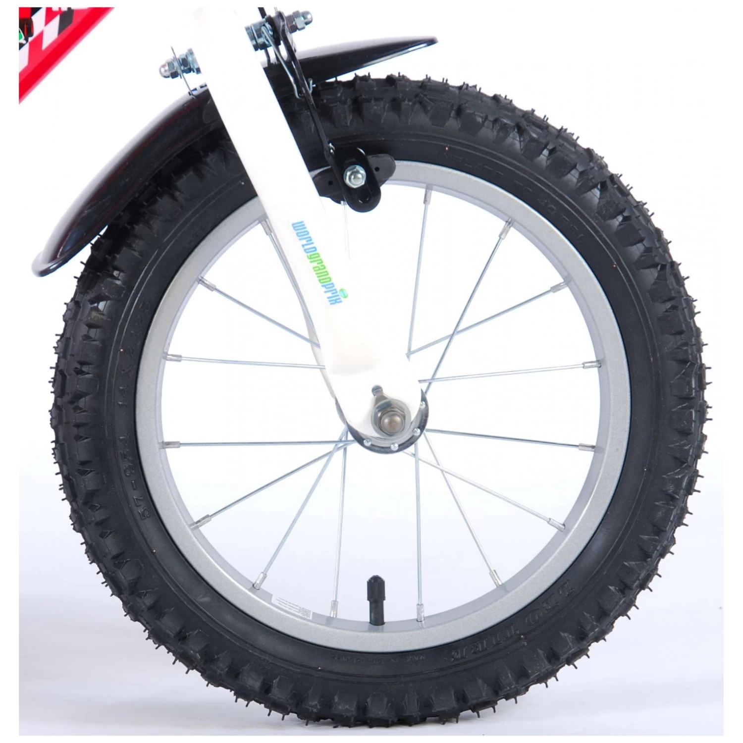 Volare Disney Cars Fiets - 14 Inch - Rood - 2 Handremmen 6 Volare Disney Cars Fiets - 14 Inch - Rood - 2 Handremmen - Afbeelding 4