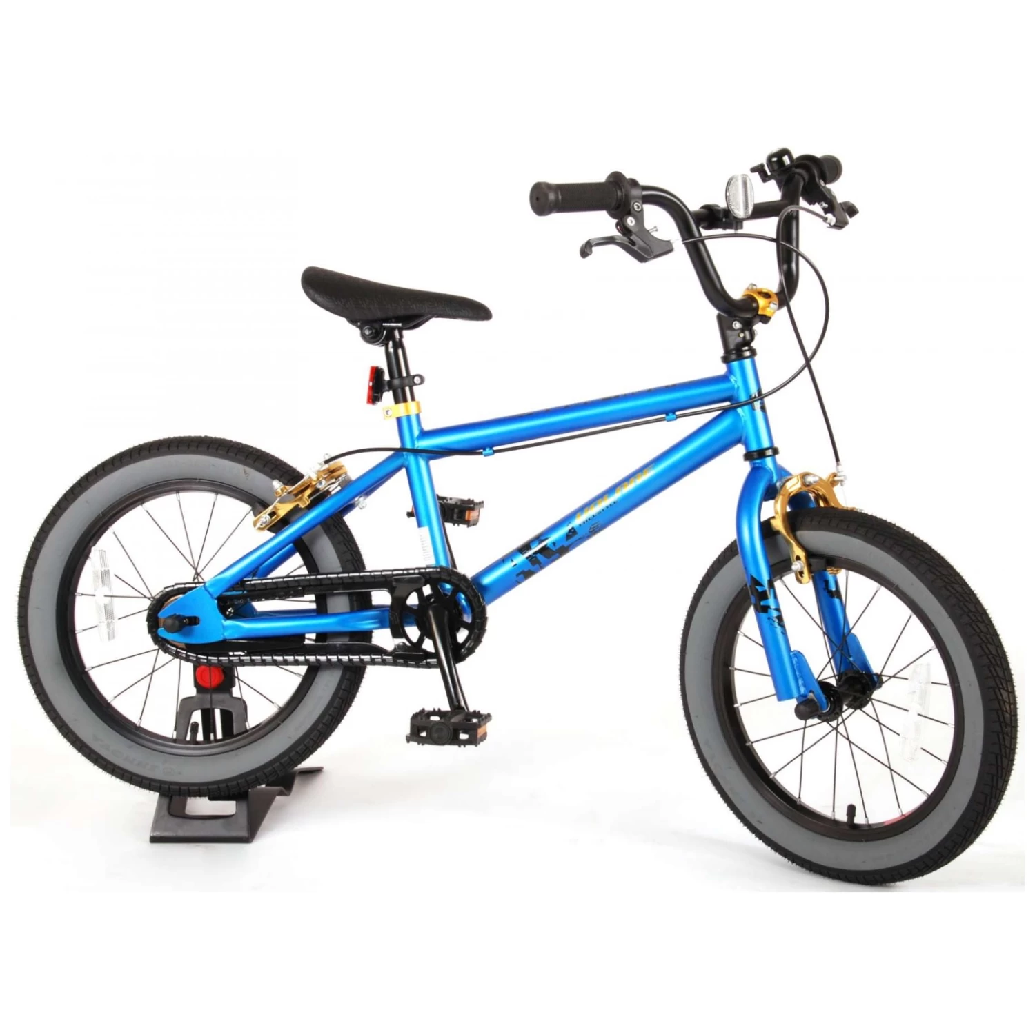 Volare Cool Rider Fiets - 16 Inch - Blauw - Twee Handremmen 4 Volare Cool Rider Fiets - 16 Inch - Blauw - Twee Handremmen - Afbeelding 2
