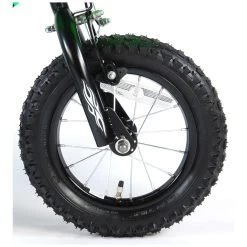 Volare Motorbike Fiets - 12 Inch - Groen - 2 Handremmen -Buitenspeelgoed 1050814d