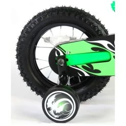 Volare Motorbike Fiets - 12 Inch - Groen - 2 Handremmen -Buitenspeelgoed 1050814e