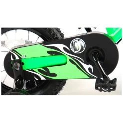 Volare Motorbike Fiets - 12 Inch - Groen - 2 Handremmen -Buitenspeelgoed 1050814f