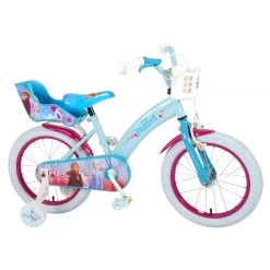 Volare Disney Frozen 2 - Kinderfiets - 16 Inch - Blauw/Paars