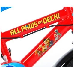 Volare PAW Patrol Fiets - 12 Inch - Rood/Blauw - 2 Handremmen 18 Volare PAW Patrol Fiets - 12 Inch - Rood/Blauw - 2 Handremmen -Buitenspeelgoed 1050850g