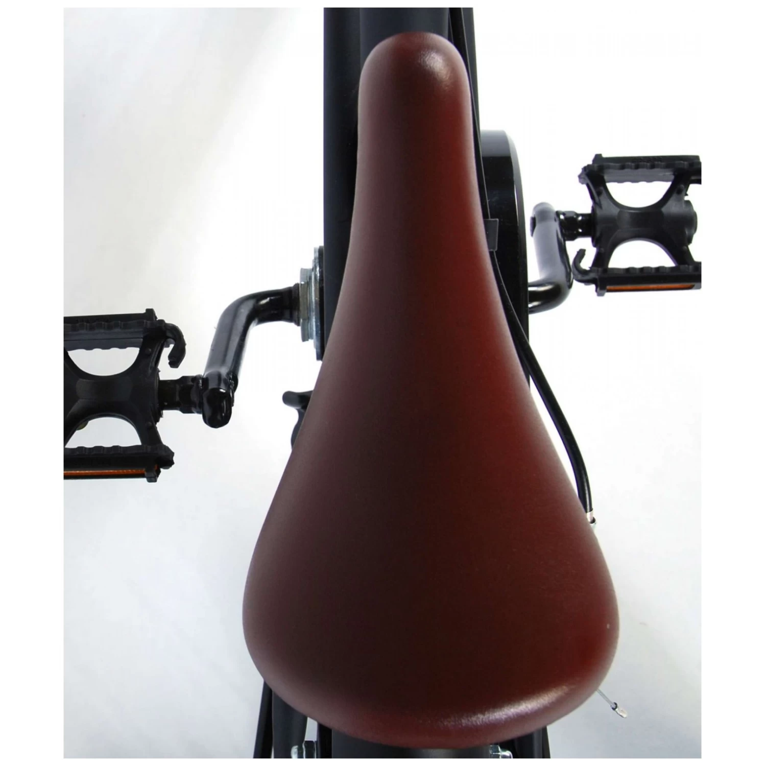 Volare Black Cruiser Fiets - 16 Inch - Zwart - 2 Handremmen 11 Volare Black Cruiser Fiets - 16 Inch - Zwart - 2 Handremmen - Afbeelding 9