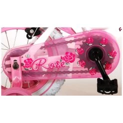 Volare Rose Fiets - 12 Inch - Roze - 2 Handremmen -Buitenspeelgoed 1050863f