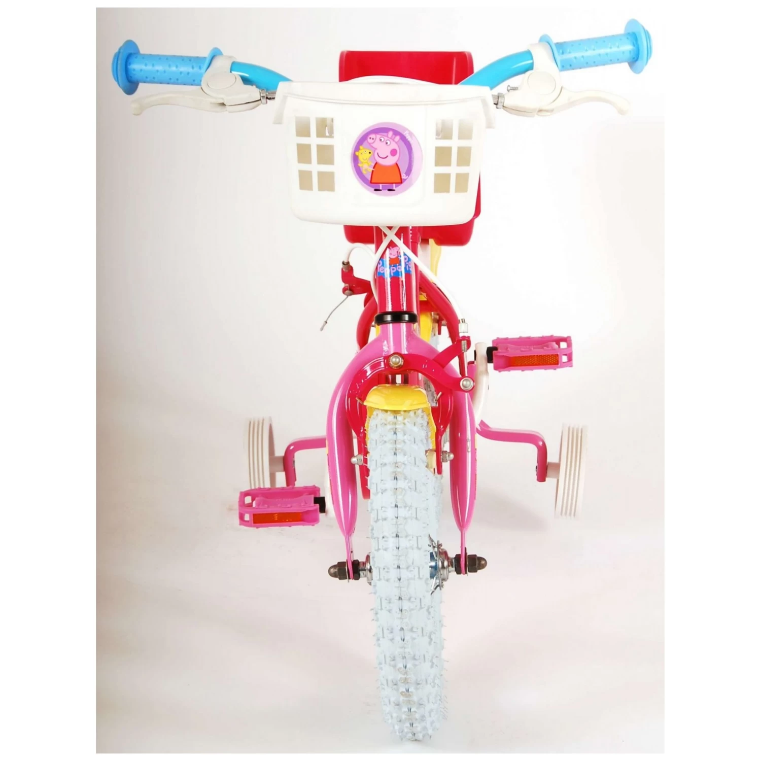 Volare Peppa Pig Fiets - 12 Inch - Roze - 2 Handremmen 12 Volare Peppa Pig Fiets - 12 Inch - Roze - 2 Handremmen - Afbeelding 10