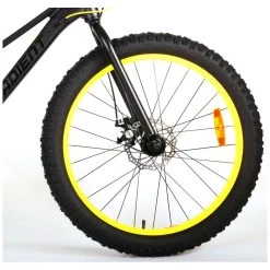 Volare Gradient Fiets - - 24" - Zwart Groen Geel - 7 Speed - -Buitenspeelgoed 1050898e