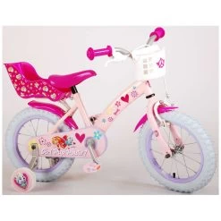 Volare PAW Patrol Fiets - 14 Inch - Roze -Buitenspeelgoed 1050942c