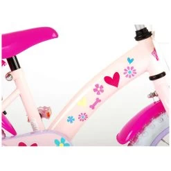 Volare PAW Patrol Fiets - 14 Inch - Roze -Buitenspeelgoed 1050942g