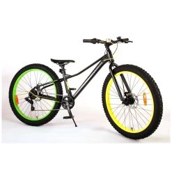 Volare Gradient Fiets - - 26" - Zwart Geel Groen - 7 Speed - -Buitenspeelgoed 1050991c