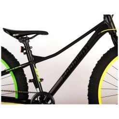 Volare Gradient Fiets - - 26" - Zwart Geel Groen - 7 Speed - -Buitenspeelgoed 1050991g