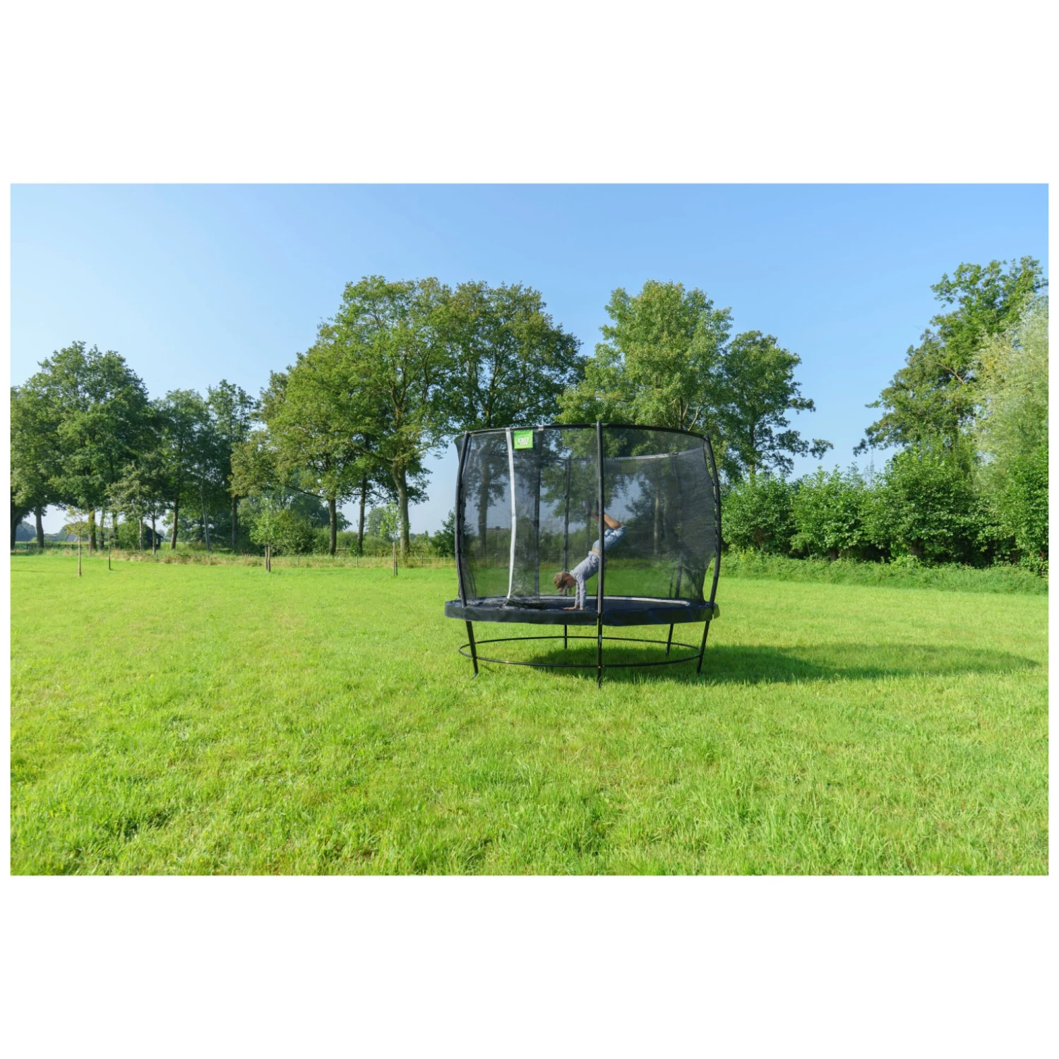 EXIT TOYS EXIT Lotus Premium Trampoline ø305cm - Zwart 10 EXIT TOYS EXIT Lotus Premium Trampoline ø305cm - Zwart - Afbeelding 8