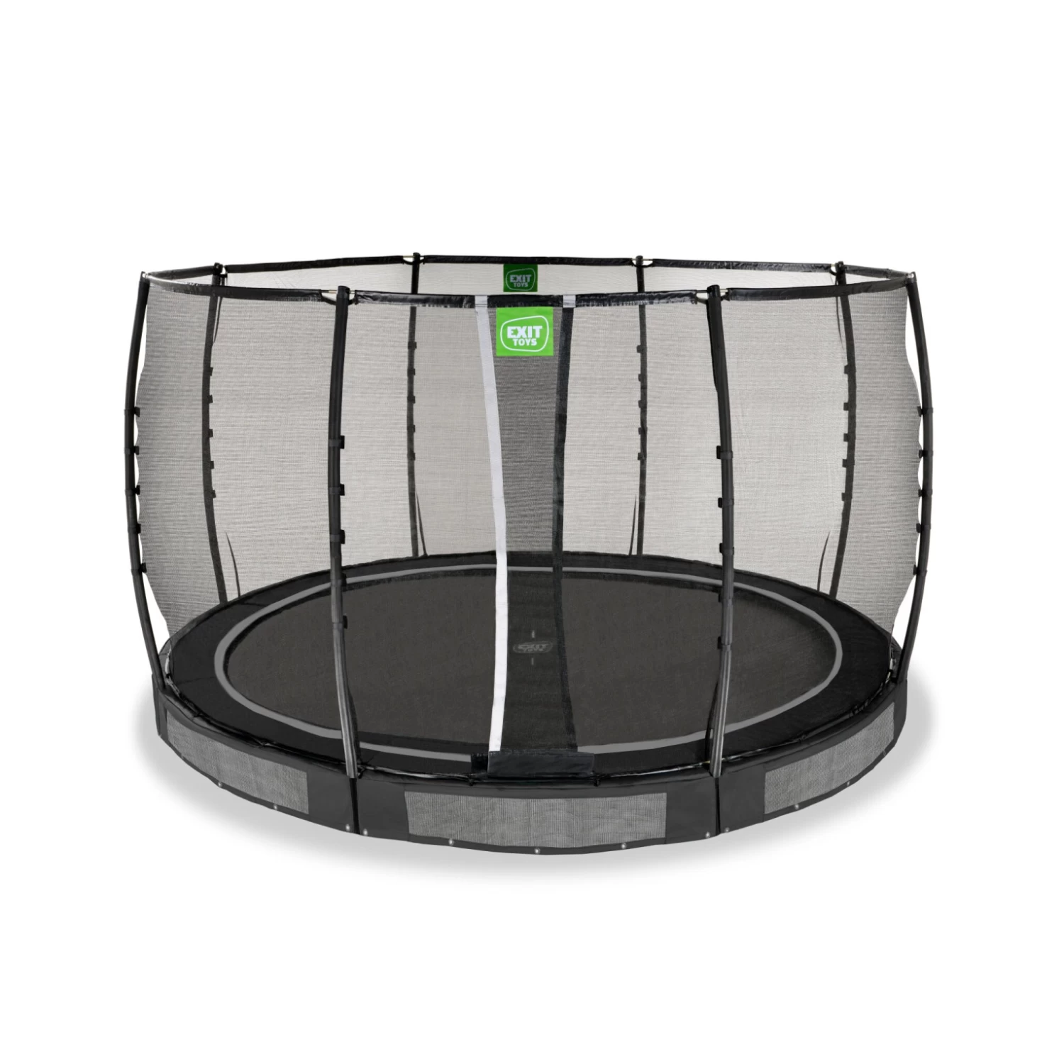 EXIT TOYS EXIT Allure Premium Inground Trampoline ø366cm - Zwart 4 EXIT TOYS EXIT Allure Premium Inground Trampoline ø366cm - Zwart - Afbeelding 2