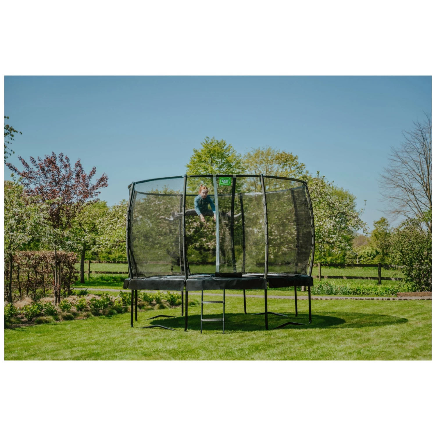 EXIT TOYS EXIT Allure Classic Trampoline ø366cm - Zwart 11 EXIT TOYS EXIT Allure Classic Trampoline ø366cm - Zwart - Afbeelding 9