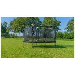 EXIT TOYS EXIT Allure Classic Trampoline 214x366cm - Zwart -Buitenspeelgoed 1080547g