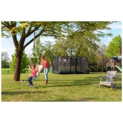 EXIT TOYS EXIT Allure Classic Inground Trampoline 214x366cm - Groen -Buitenspeelgoed 1080558h