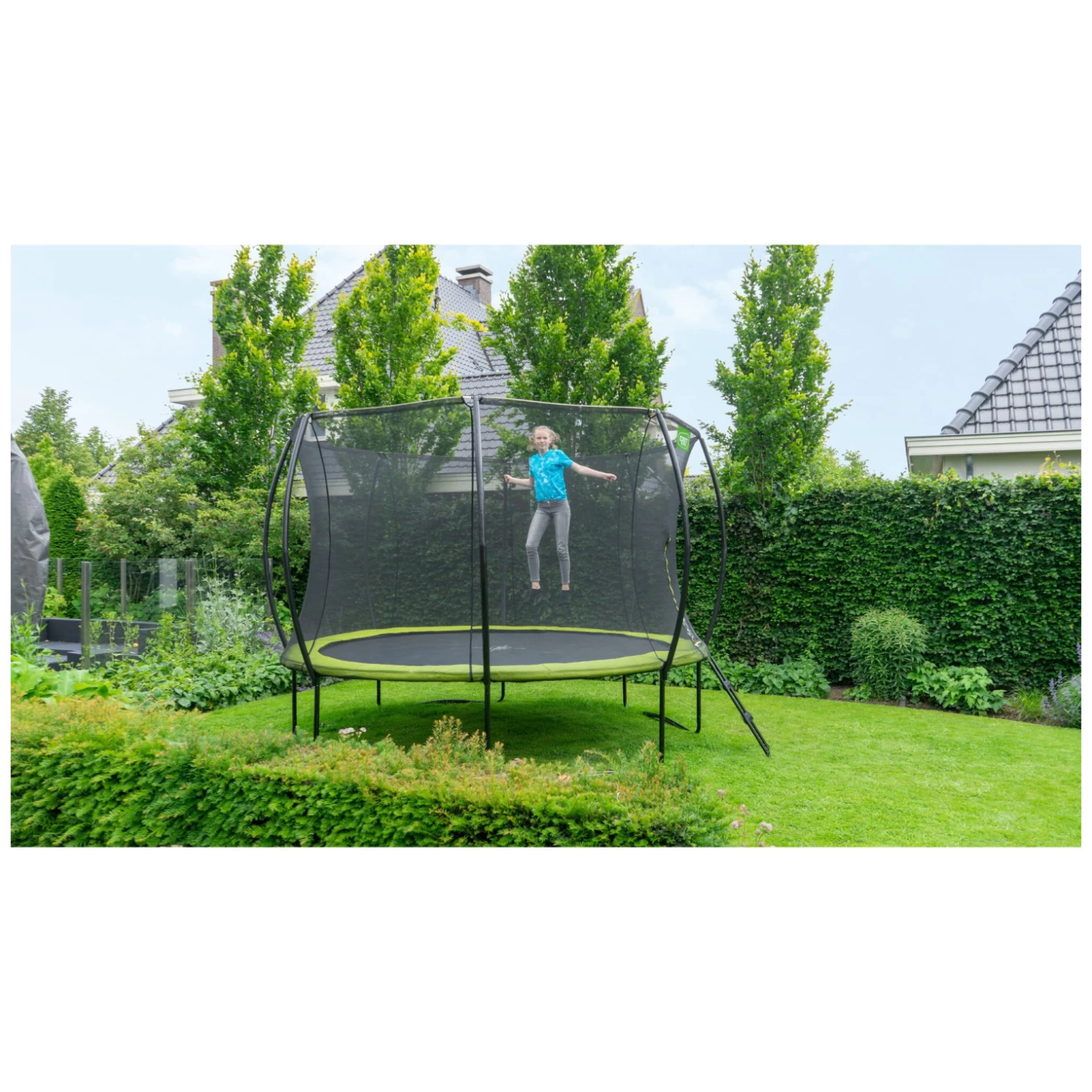 EXIT TOYS EXIT Silhouette Trampoline ø244cm - Groen 10 EXIT TOYS EXIT Silhouette Trampoline ø244cm - Groen - Afbeelding 8