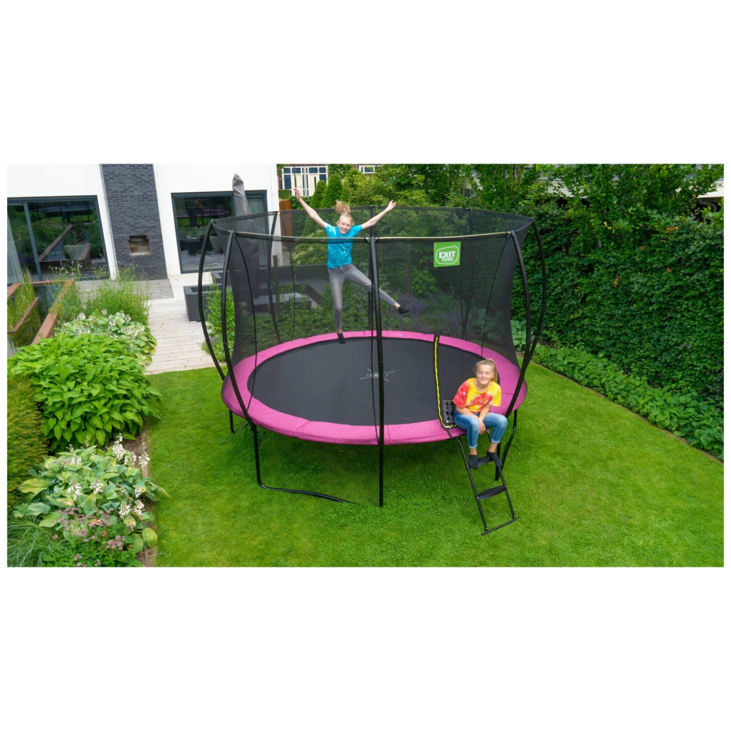 EXIT TOYS EXIT Silhouette Trampoline ø305cm - Roze 11 EXIT TOYS EXIT Silhouette Trampoline ø305cm - Roze - Afbeelding 9